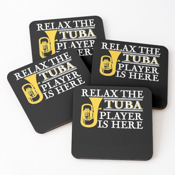 Item preview, Relax The Tuba Player Is Here Music Funny designed and sold by DorotheaBertram.