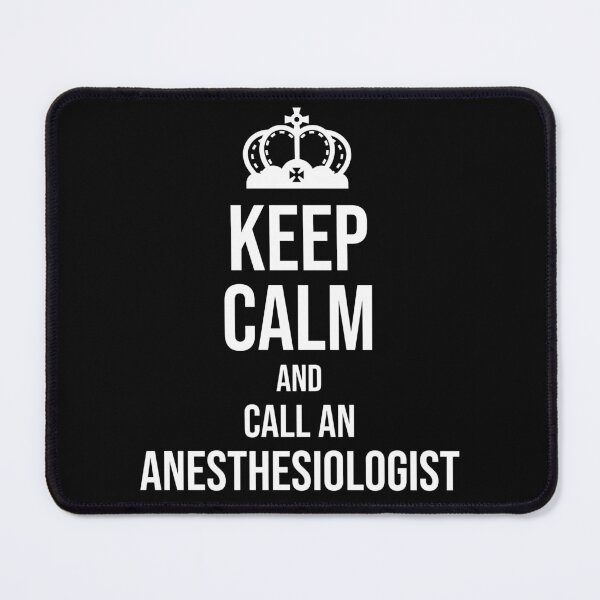 Item preview, Keep Calm and Call an Anesthesiologist : Funny Anesthesiologist T-shirt Coworker Gag Gift For Men And Women (Birthday, Halloween, Christmas & Thanksgiving Gifts Idea) designed and sold by Letaf.