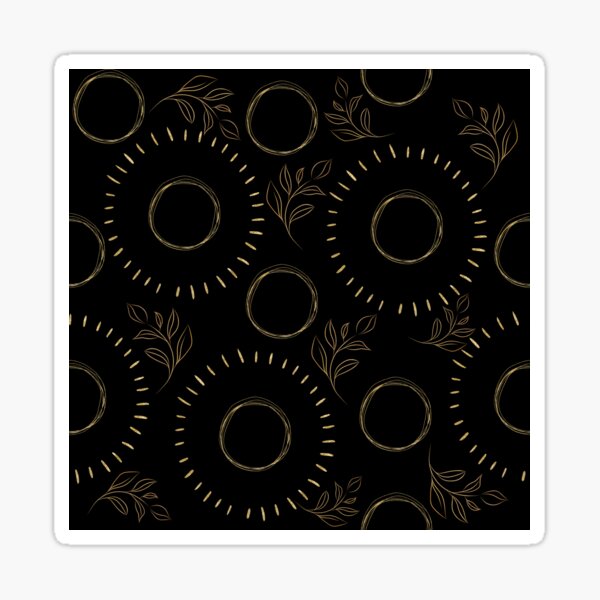 Item preview, Black and Gold Galaxy designed and sold by PBJArt.
