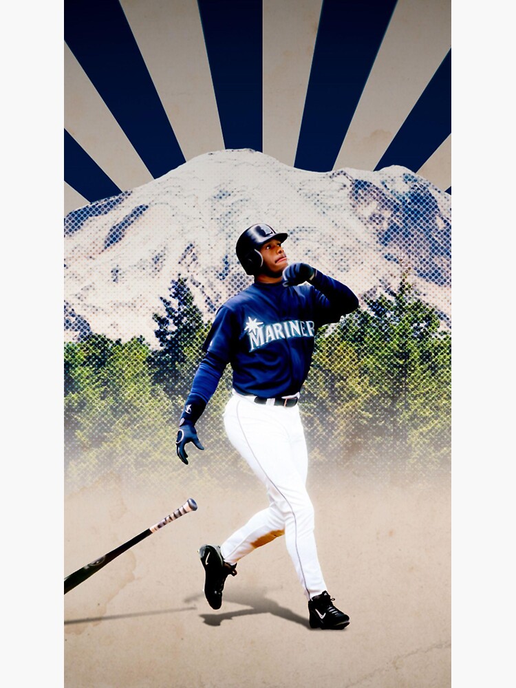 Ken Griffey Jr The Kid Baseball Vintage Signature Perfect Gift Sticker for  Sale by georgiyigsub