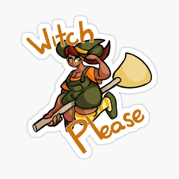 Witch Please Sticker