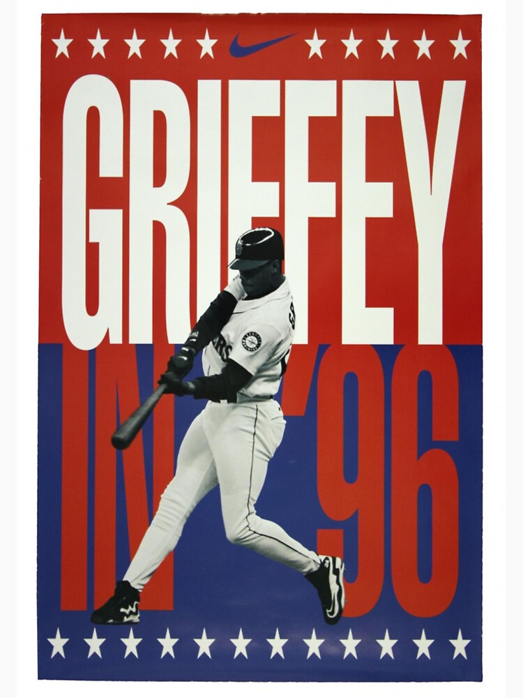 LIMITED: Baseball Art - Ken Griffey Jr. - The Swing Sticker for Sale by  VintageTeesNow