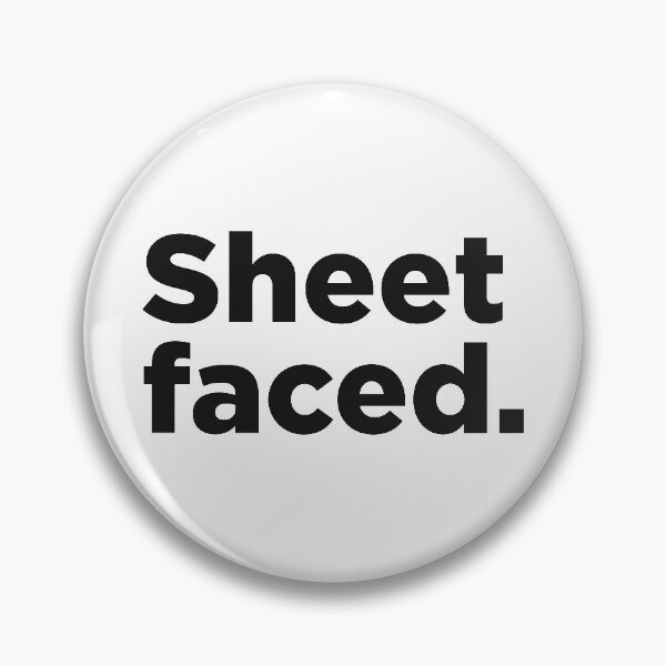 Item preview, Sheet Faced. designed and sold by Memefy.