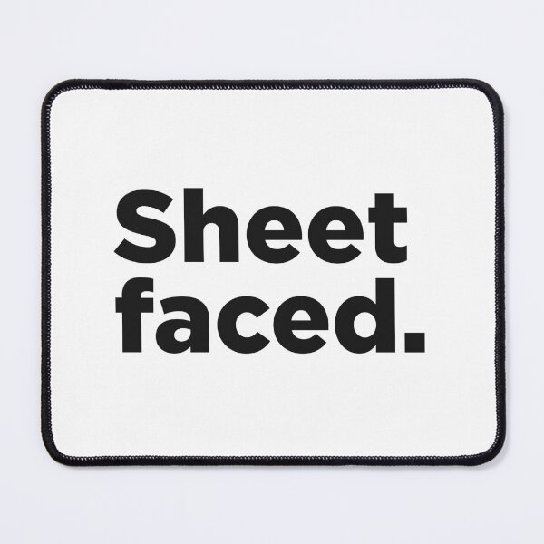 Item preview, Sheet Faced. designed and sold by Memefy.