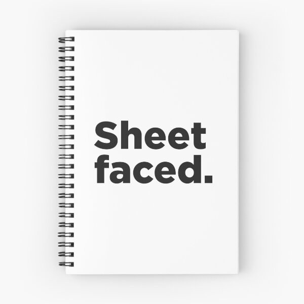 Item preview, Sheet Faced. designed and sold by Memefy.