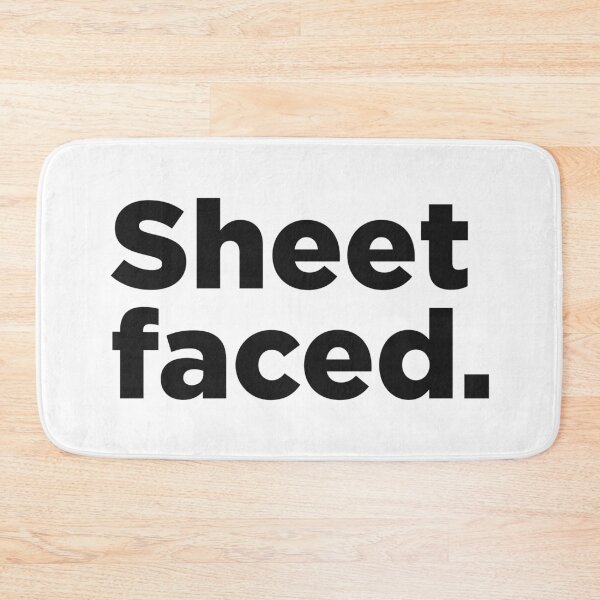 Item preview, Sheet Faced. designed and sold by Memefy.