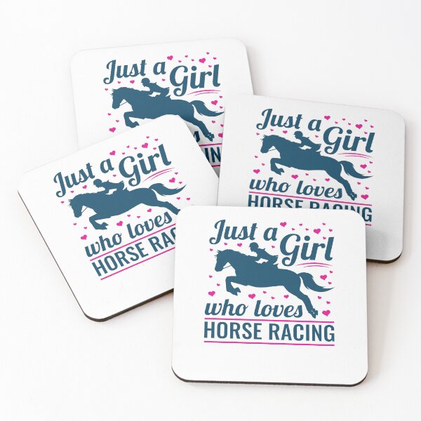 Item preview, Just a Girl Who Loves Horse Racing Horse Race Lover Women designed and sold by jaygo.