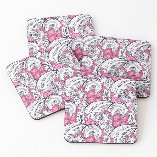 Item preview, Paisley Print with Vintage Floral Motifs designed and sold by lissantee.