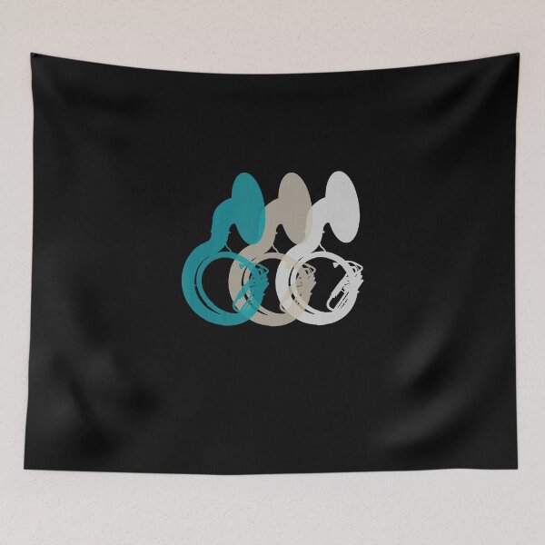 Item preview, Retro Sousaphone Tuba Music Brass Band designed and sold by DorotheaBertram.