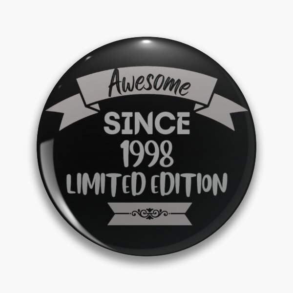 Item preview, 23 Years Old Birthday Awesome Since 1998 Limited Edition designed and sold by Simi2020.