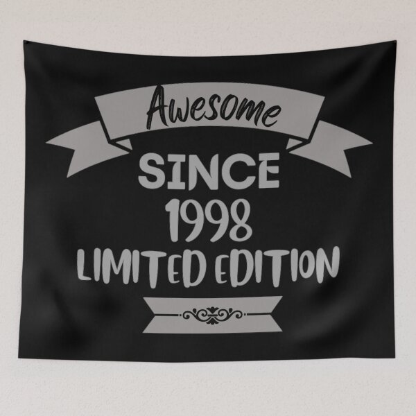 Item preview, 23 Years Old Birthday Awesome Since 1998 Limited Edition designed and sold by Simi2020.