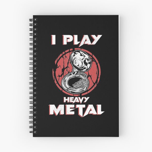Item preview, Sousaphone Play Heavy Metal Marching Band Tuba designed and sold by DorotheaBertram.
