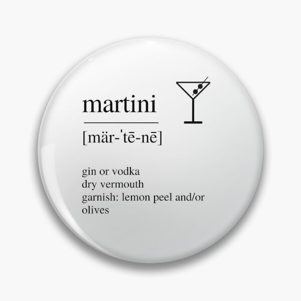 Item preview, Martini cocktail designed and sold by ALushLifeManual.