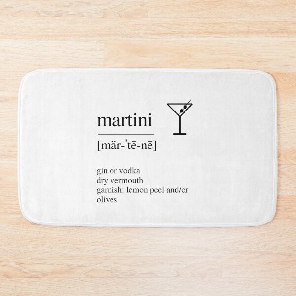 Item preview, Martini cocktail designed and sold by ALushLifeManual.