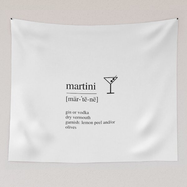 Item preview, Martini cocktail designed and sold by ALushLifeManual.