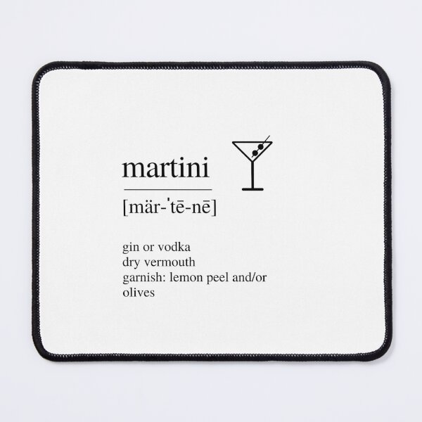 Item preview, Martini cocktail designed and sold by ALushLifeManual.