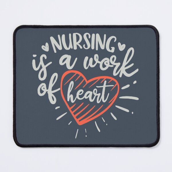 Item preview, Nursing Is A Work Of Heart designed and sold by FOX1999-Design.