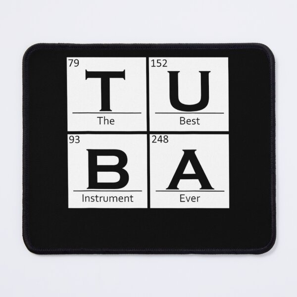 Item preview, Tuba Chemistry Elements Tubist Jazz Music Tuba Player designed and sold by DorotheaBertram.