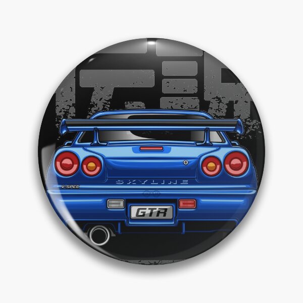 Item preview, Monster Skyline GTR R34 (Paradise Blue) designed and sold by JioojiProject.
