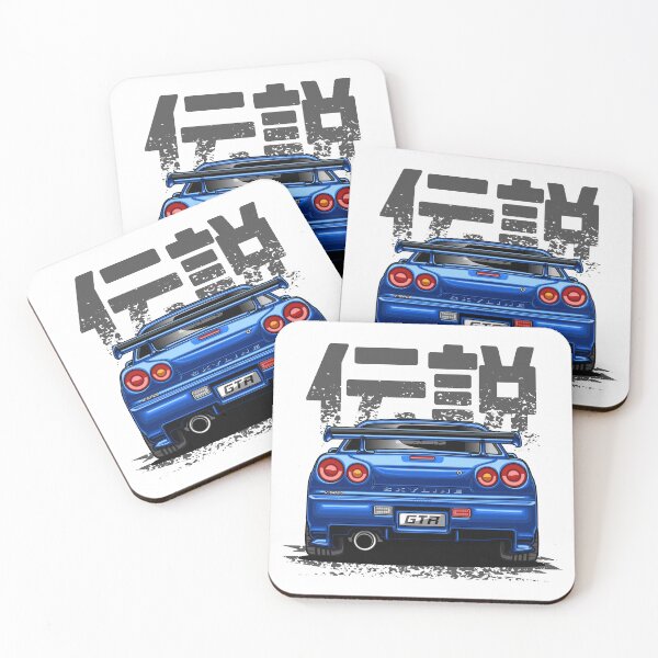 Item preview, Monster Skyline GTR R34 (Paradise Blue) designed and sold by JioojiProject.