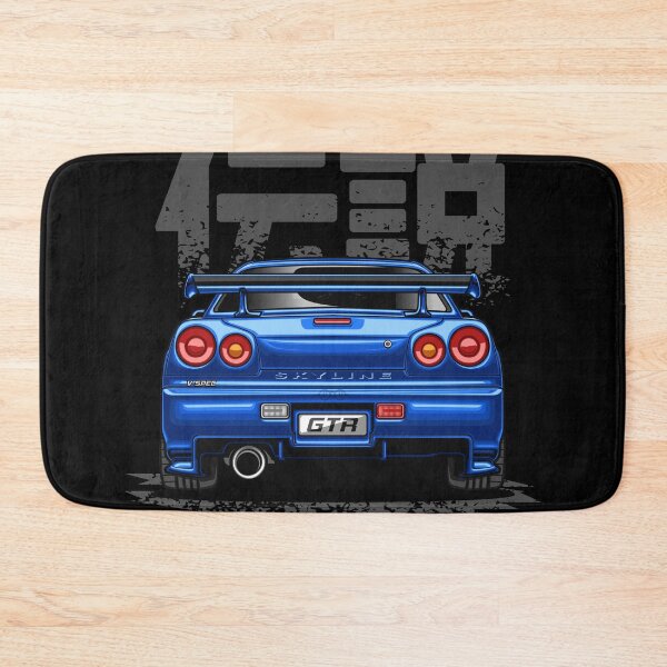 Item preview, Monster Skyline GTR R34 (Paradise Blue) designed and sold by JioojiProject.