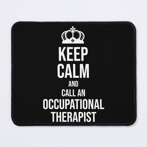 Item preview, Keep Calm and Call An Occupational Therapist : Funny Occupational Therapist T-shirt Coworker Gag Gift For Men And Women (Birthday, Halloween, Christmas & Thanksgiving Gifts Idea) designed and sold by Letaf.