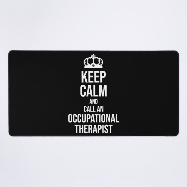 Item preview, Keep Calm and Call An Occupational Therapist : Funny Occupational Therapist T-shirt Coworker Gag Gift For Men And Women (Birthday, Halloween, Christmas & Thanksgiving Gifts Idea) designed and sold by Letaf.