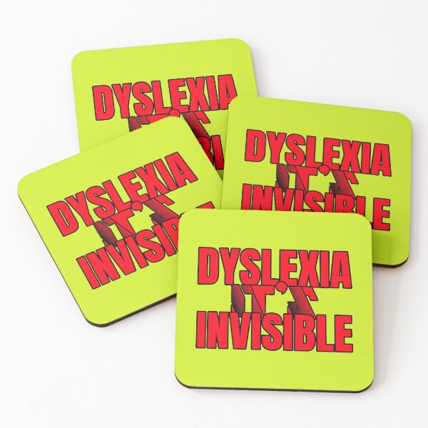 Item preview, Dyslexia it's invisible designed and sold by domdjs4239.