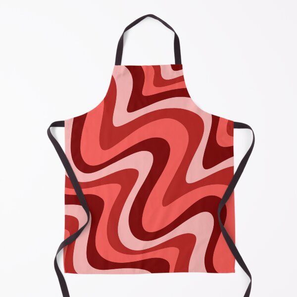 Item preview, Minimalist Shades of Wavy Red Lines designed and sold by A.X. Bates.