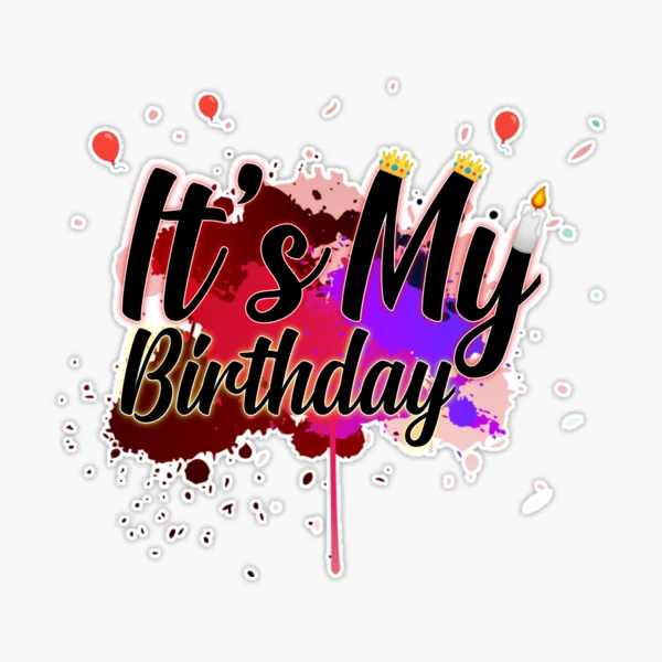 Buy My Birthday Logo Online In India - Etsy India