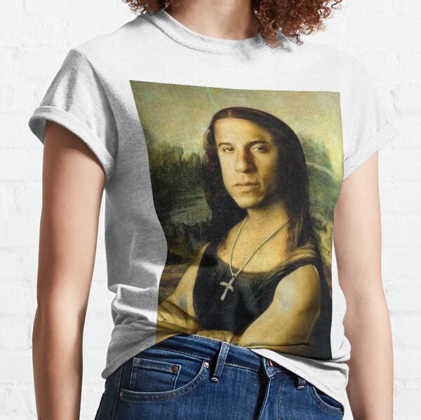 Vin Diesel / Mona Lisa T-shirt classique
