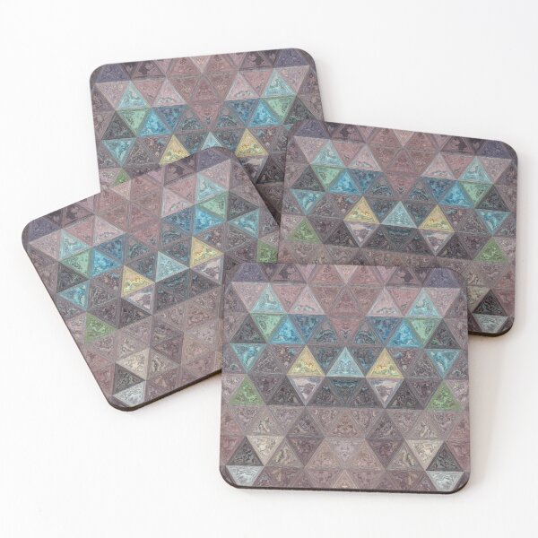 Item preview, Muted Patchwork designed and sold by Jennifer Phipps.