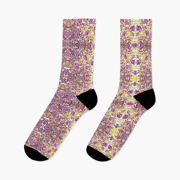 Item preview, Jasmine by William Morris - Faded Yellow Green Brown Purple Floral Vintage Pattern Variation designed and sold by PatternPerfect.