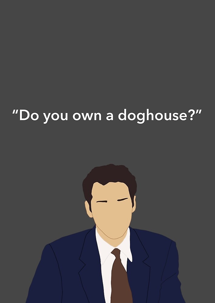 "Norm Macdonald do you own a doghouse" by retrotonight Redbubble