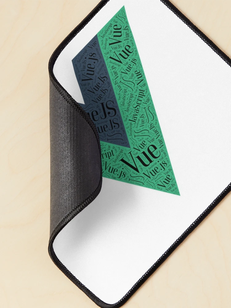 Thumbnail 2 of 5, Mouse Pad, Vue JS VueJS JavaScript Framework designed and sold by vladocar.