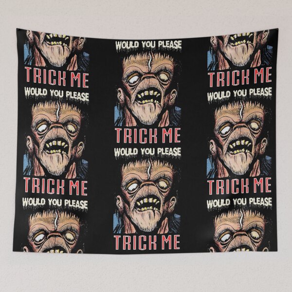 Item preview, Vintage Frankenstein Retro Trick Me Horror Movie Poster Halloween Gift designed and sold by TheAplus.