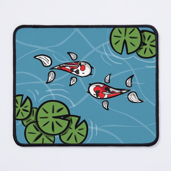Item preview, Fuku and Heiwa the Koi designed and sold by Valerie Bennett.