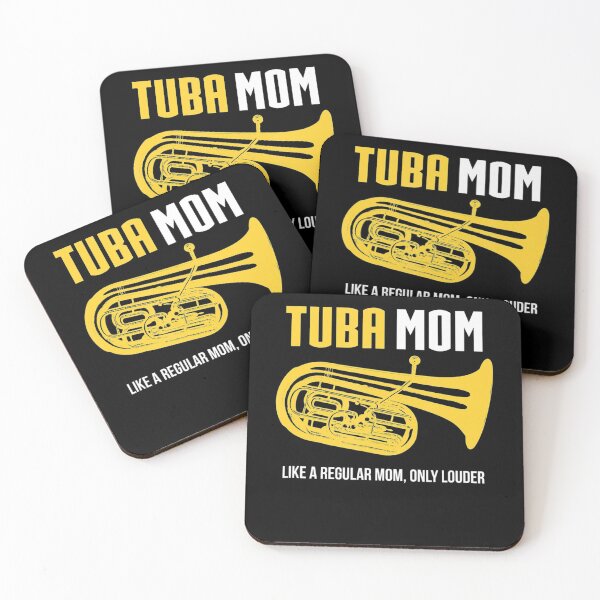 Item preview, Tuba Mom Funny Cute Marching Band designed and sold by DorotheaBertram.