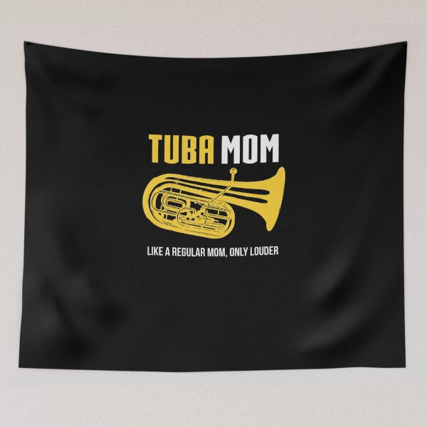 Item preview, Tuba Mom Funny Cute Marching Band designed and sold by DorotheaBertram.