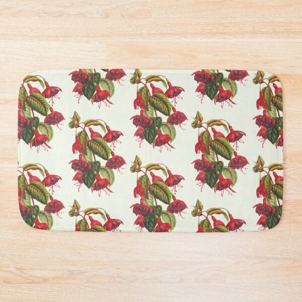 Item preview, Fuchsia flowers - botanical illustration designed and sold by chimakingthings.