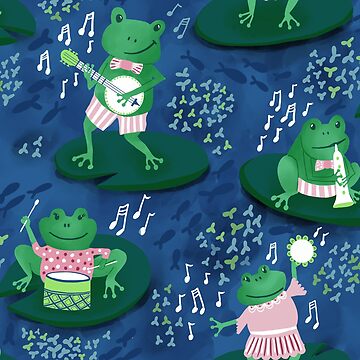 Artwork thumbnail, Frog Swamp Band by creativinchi