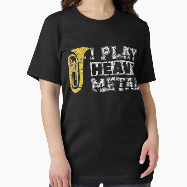 Item preview, Tuba I Play Heavy Metal Band Distressed Funny Band designed and sold by DorotheaBertram.