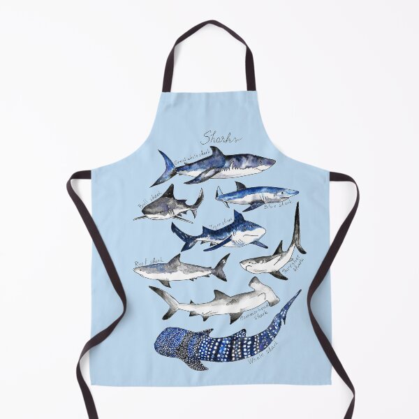 Item preview, Sharks Watercolor Chart designed and sold by complete77.