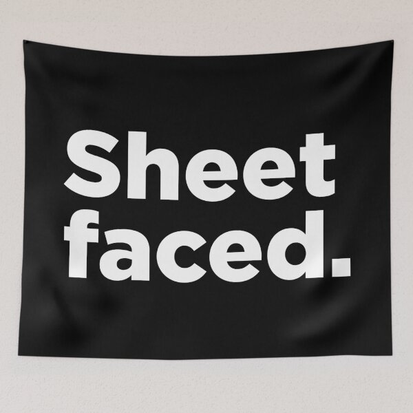 Item preview, Sheet Faced 2 designed and sold by Memefy.