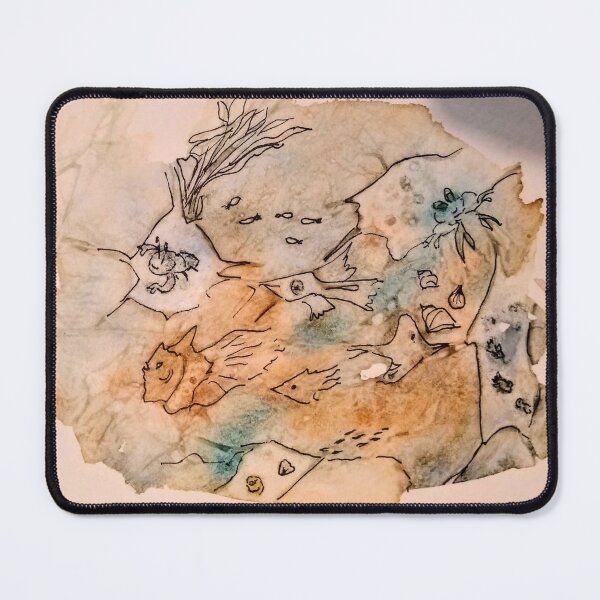 Item preview, Playful undersea world designed and sold by CaffGillArt.