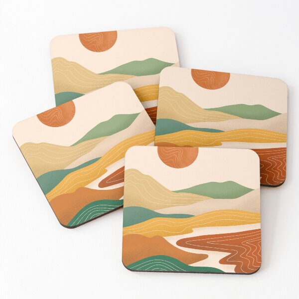 Item preview, Modern Earthy Tones Mountains 17 designed and sold by Ana Moguš.