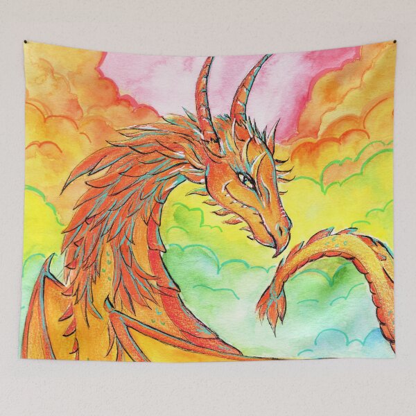 Item preview, Sunset Dragon designed and sold by Oniroiatlier.