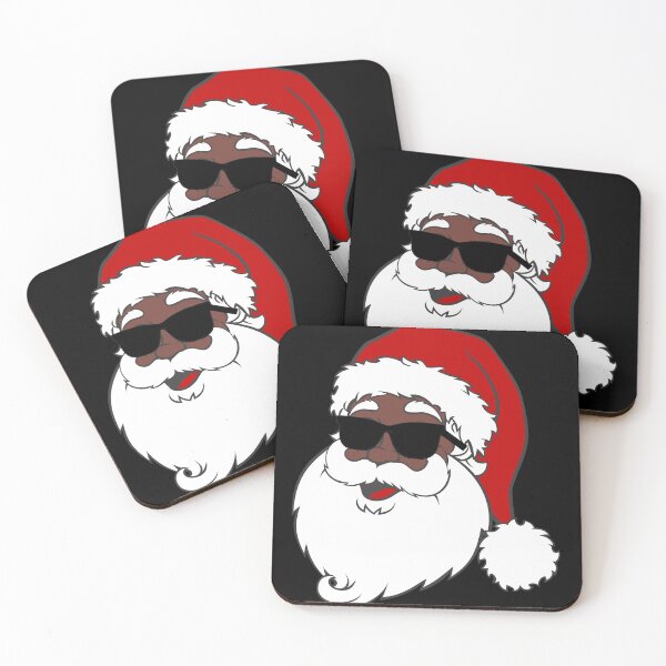 Item preview, African American Santa Claus , Black Santa Gift,Pajamas Christmas, Funny Xmas Gift designed and sold by Golfpanu2020.