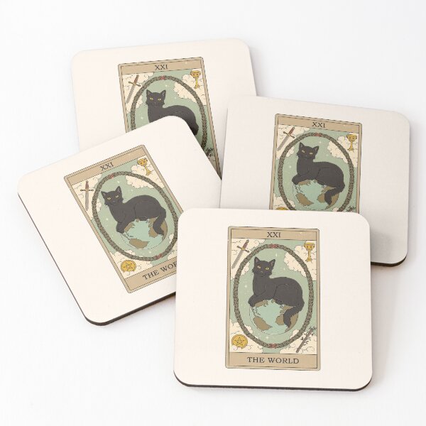 Item preview, The World- Cats Tarot designed and sold by Thiago Corrêa.