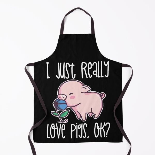 Item preview, I Just Really Love Pigs, OK? graphic designed and sold by theodoros20.